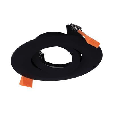 Cell Frame T90 Tilt 90mm cut-out to suit Cell Downlight Module Series - Black