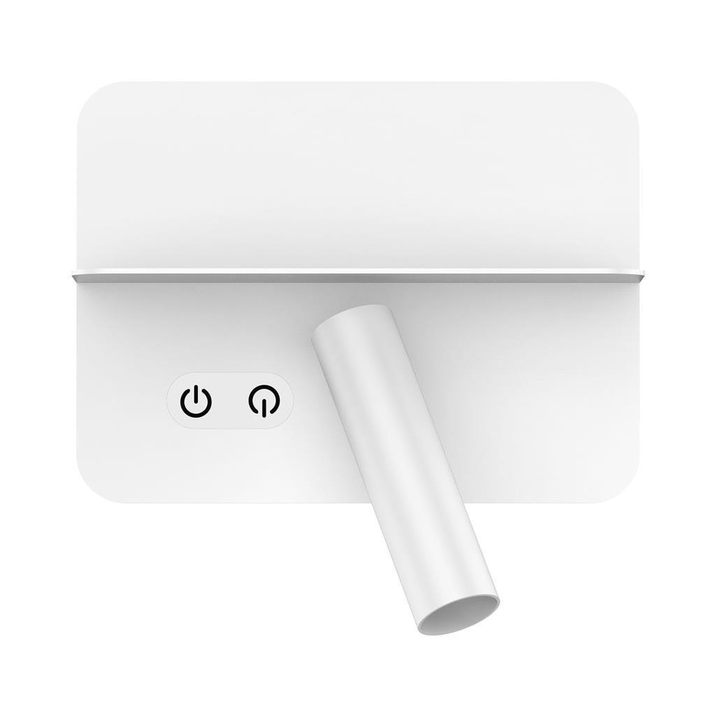CHARGE-02 LED USB CHARGE WALL LIGHT 240V 3000K - White