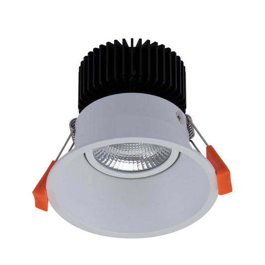 DEEP-13 Round Deepset 13W Recessed Dimmable LED IP40 Downlight - White