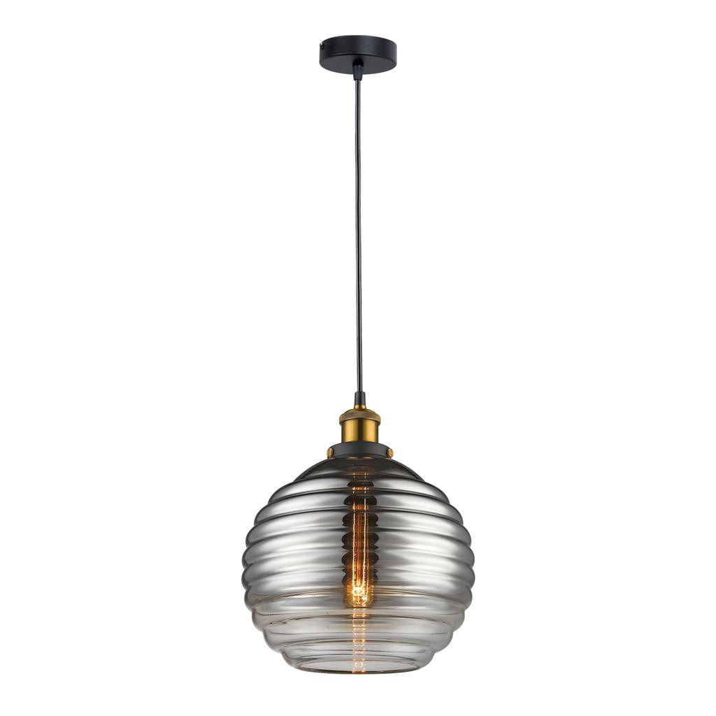 EVA Glass Pendant Opal Glass 240V - E27