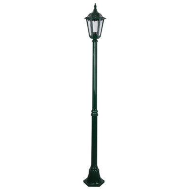 GT-136 Chester Twin Head Short Post Light - Powder Coated Finish / B22 - Green
