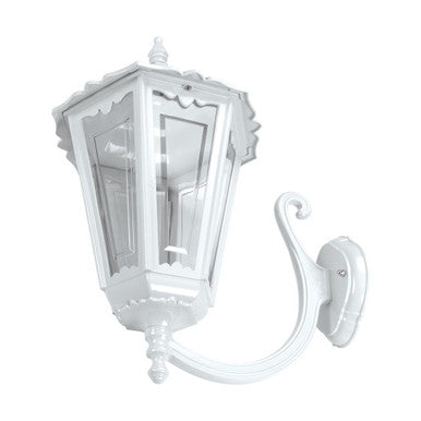 CHESTER-LARGE WALL BRACKET C-ARM UP B22 - White