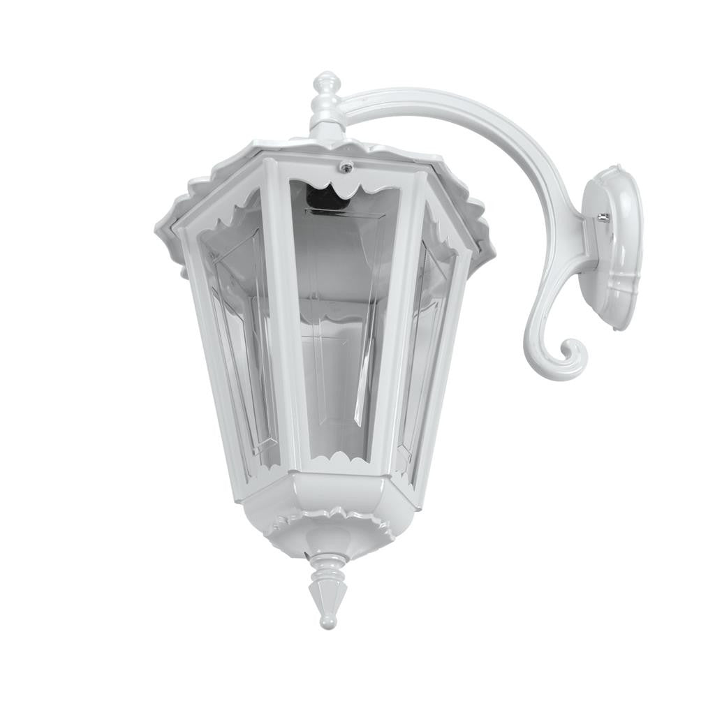 CHESTER-LARGE WALL BRACKET C-ARM DOWN B22 - White