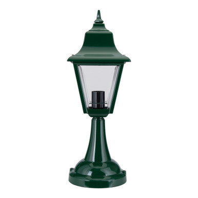 GT-233 Paris Pillar Mount Light - Powder Coated Finish / B22 - Green