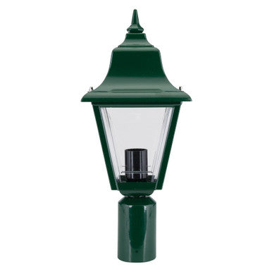 GT-249 Paris Post Top Light - Powder Coated Finish / B22 - Green