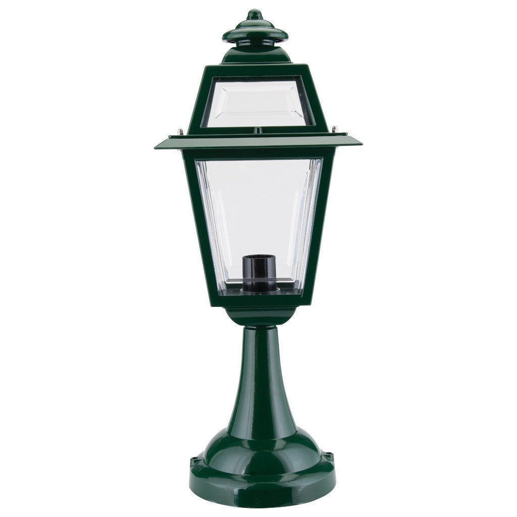 GT-273 Avignon Pillar Mount Light - Powder Coated Finish / B22 - Green
