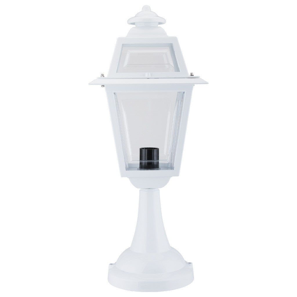 GT-273 Avignon Pillar Mount Light - Powder Coated Finish / B22 - White
