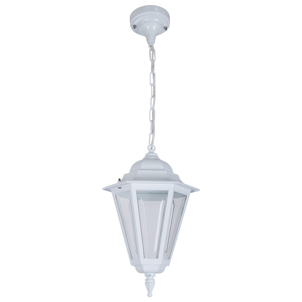 GT-420 Turin Pendant Light - Powder Coated Finish / B22 - White