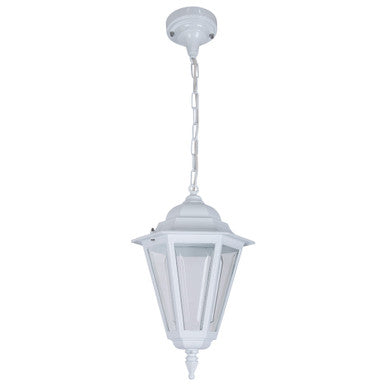 GT-420 Turin Pendant Light - Powder Coated Finish / B22 - White