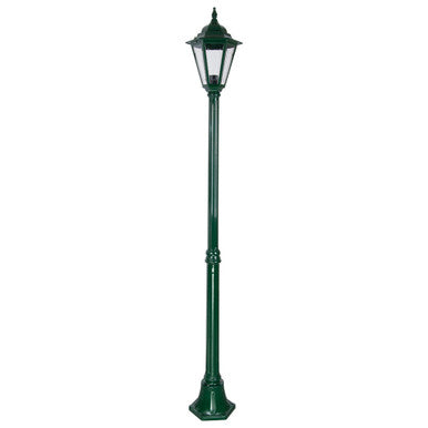 GT-426 Turin Single Head Medium Post Light -Powder Coated Finish / B22 - Green