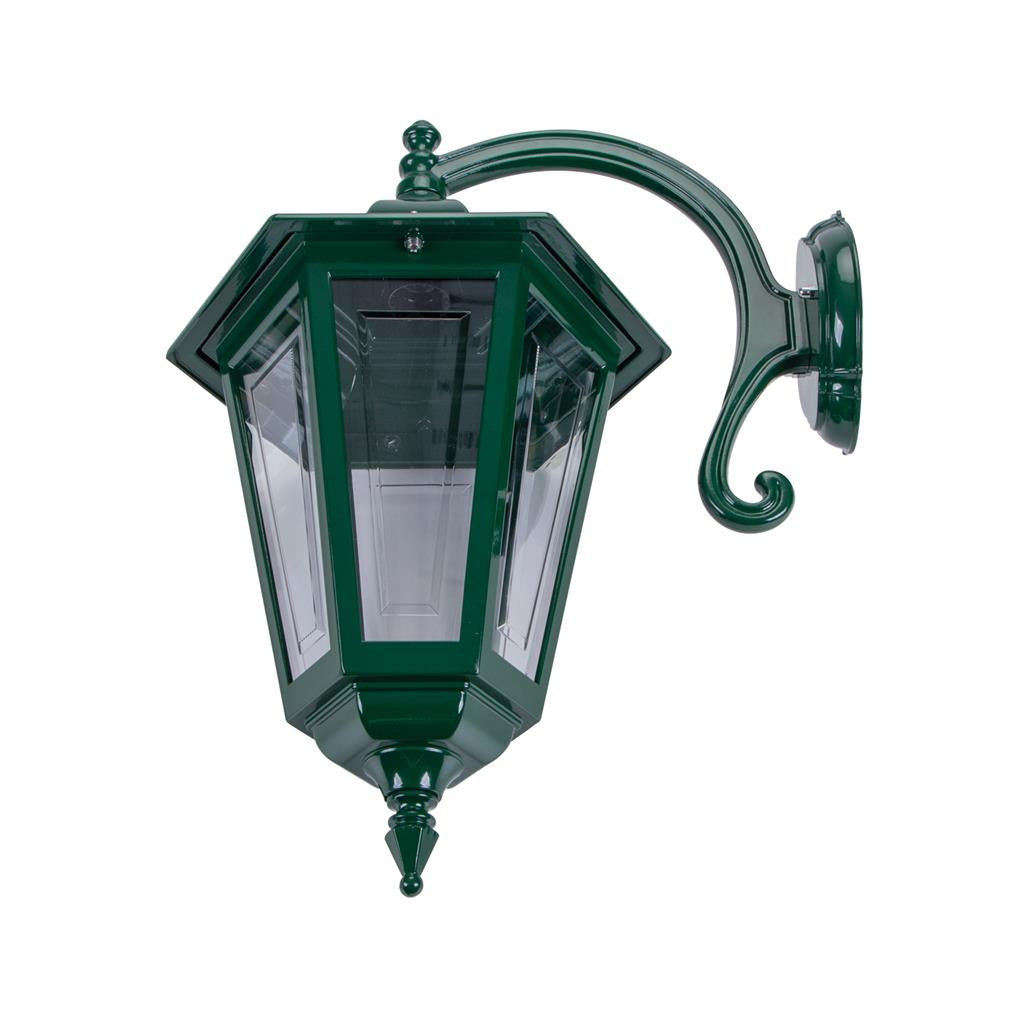 TURIN-LARGE WALL BRACKET C-ARM DOWN B22 - Green