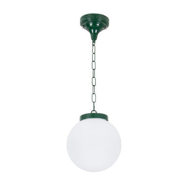 GT-535 Siena 20cm Sphere Pendant - Powder Coated Finish / E27 - Green
