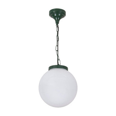GT-536 Siena 25cm Sphere Pendant - Powder Coated Finish / E27 - Green
