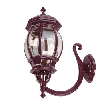 VIENNA-LARGE WALL BRACKET C-ARM UP B22 - Burgundy