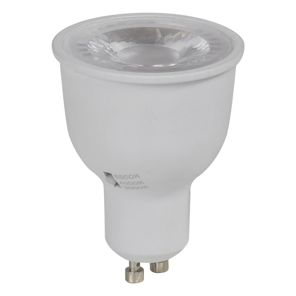 GU10 6W LED Tricolour Dimmable Lamp 240V
