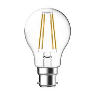 GLS 7.8W DIMMABLE LED FILAMENT LAMP CLEAR 240V 6500K - B22