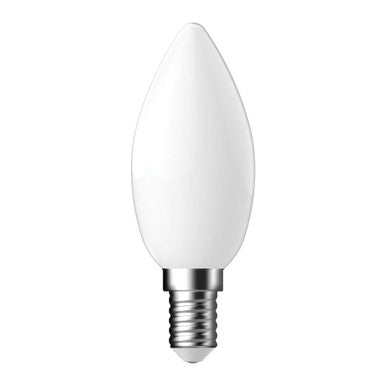 CANDLE 4.2W DIMMABLE LED FILAMENT LAMP FROST 240V 6500K - E14