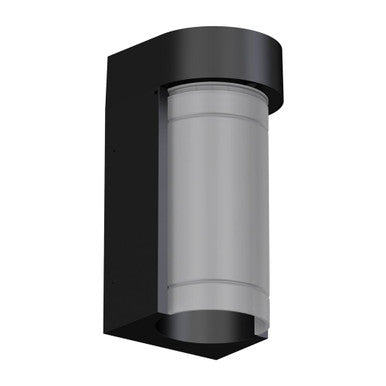 MILEY-10 10W Exterior IP65 LED Tricolour Wall light 240V - Black