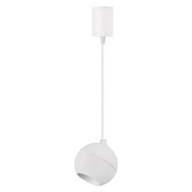 MOON LED 6/9W 240V 1.5M TRIO SPOT PENDANT - White