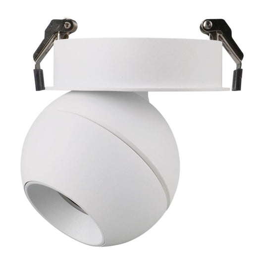 MOON 6/9W 240V TRIO RECESSED CEILING LIGHT SPOT - White