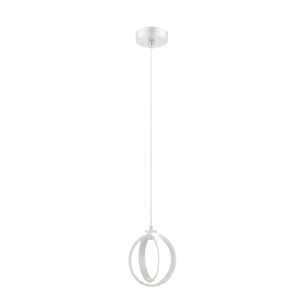 SPIN-PDT 12W LED TWIN RING PENDANT D170MM TRIO - White