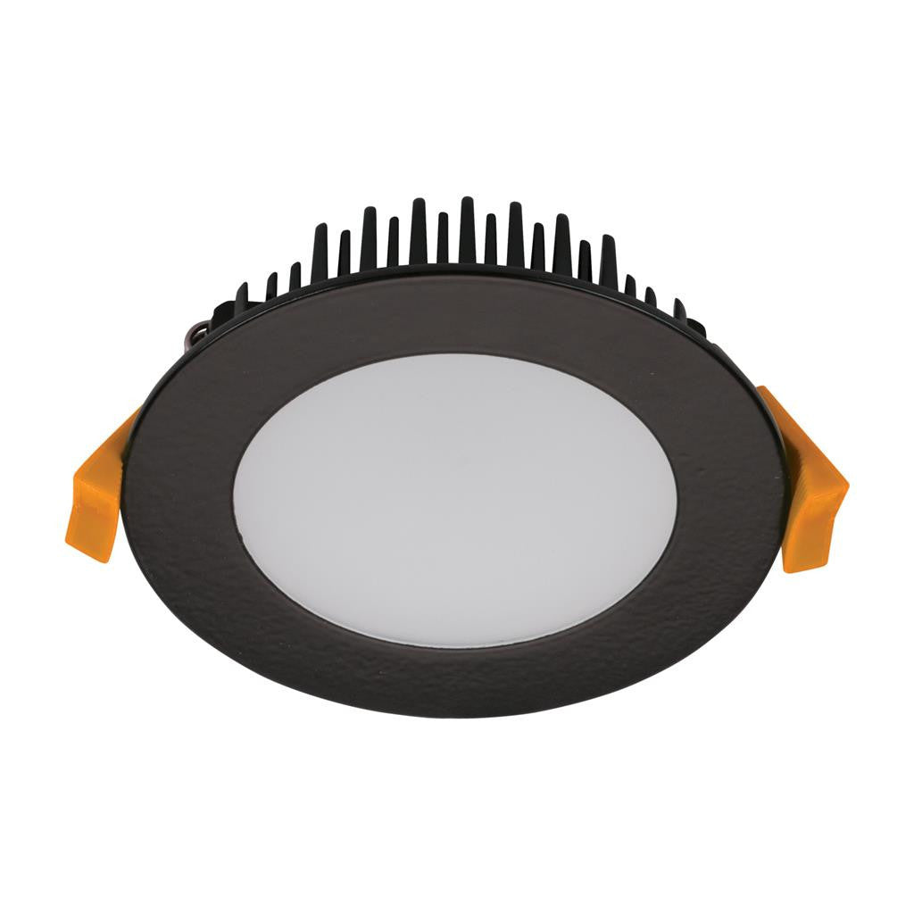 TEK-13 13W Dimmable LED DALI IP44 Downlight - Black