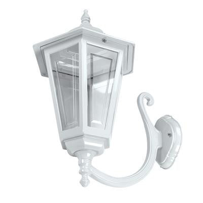 TURIN-LARGE WALL BRACKET C-ARM UP B22 - White