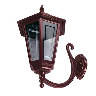 TURIN-LARGE WALL BRACKET C-ARM UP B22 - Burgundy