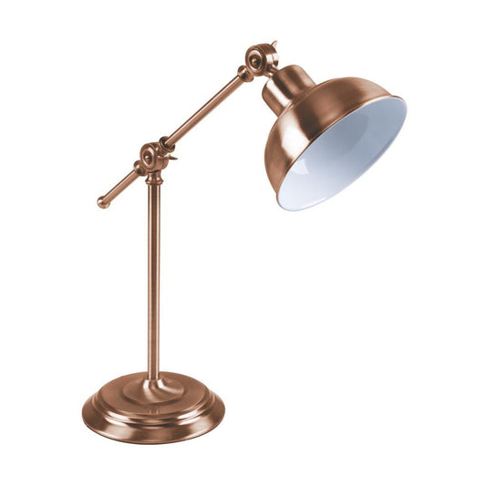 TINLEY-DL DESK LAMP 1 XE27 240V - Antique Copper