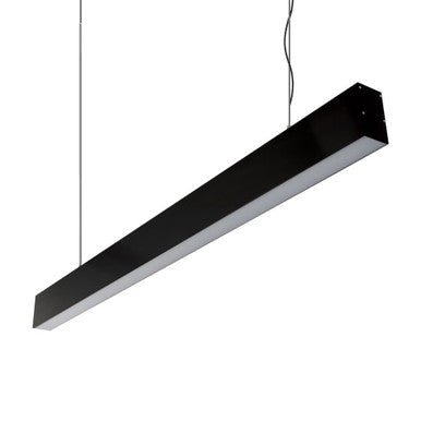 MAX-50 Two Way Pendant Profile 34.6W 1M C/W Opal 3000K 0-10V  - Black