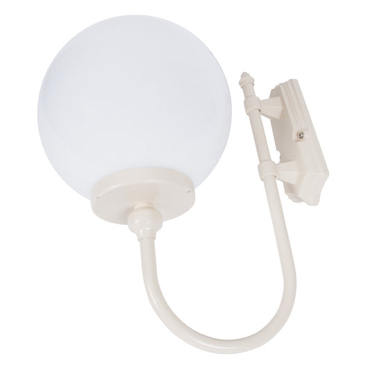 GT-602 Lisbon 30cm Sphere Wall Light - Powder Coated Finish / E27 - Beige