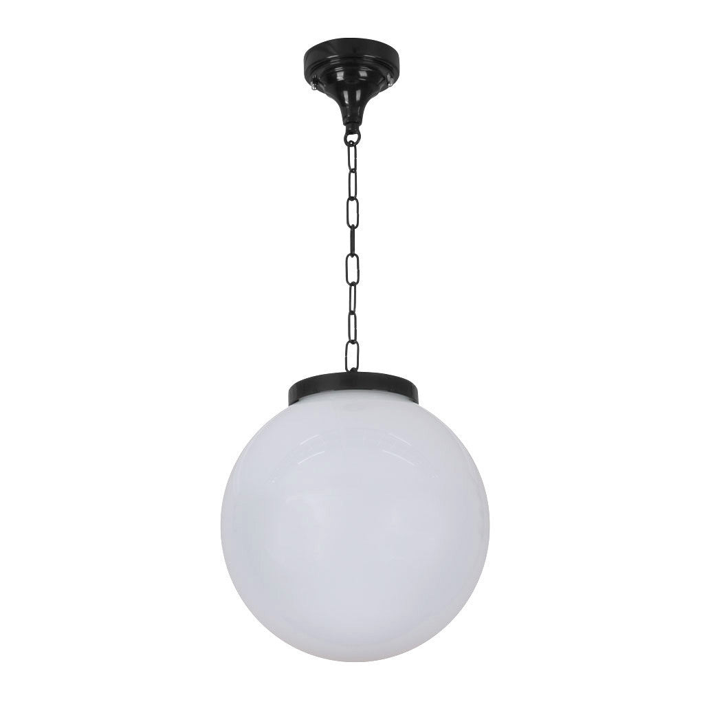 GT-537 Siena 30cm Sphere Pendant - Powder Coated Finish / E27 - Black