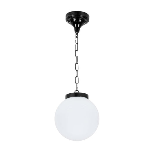 GT-535 Siena 20cm Sphere Pendant - Powder Coated Finish / E27 - Black
