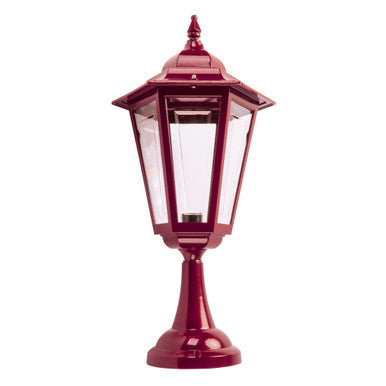 GT-485 Turin Large Pendant Light - Powder Coated Finish / B22 - Burgundy