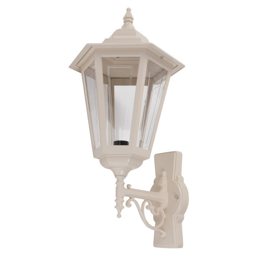 GT-481 Turin Large Upward Wall Light - Powder Coated Finish / B22 - Beige