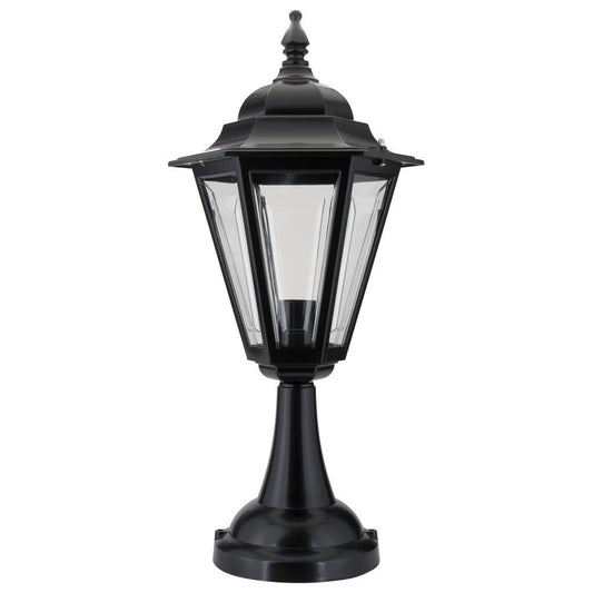 GT-423 Turin Pillar Mount - Powder Coated Finish / B22 - Black
