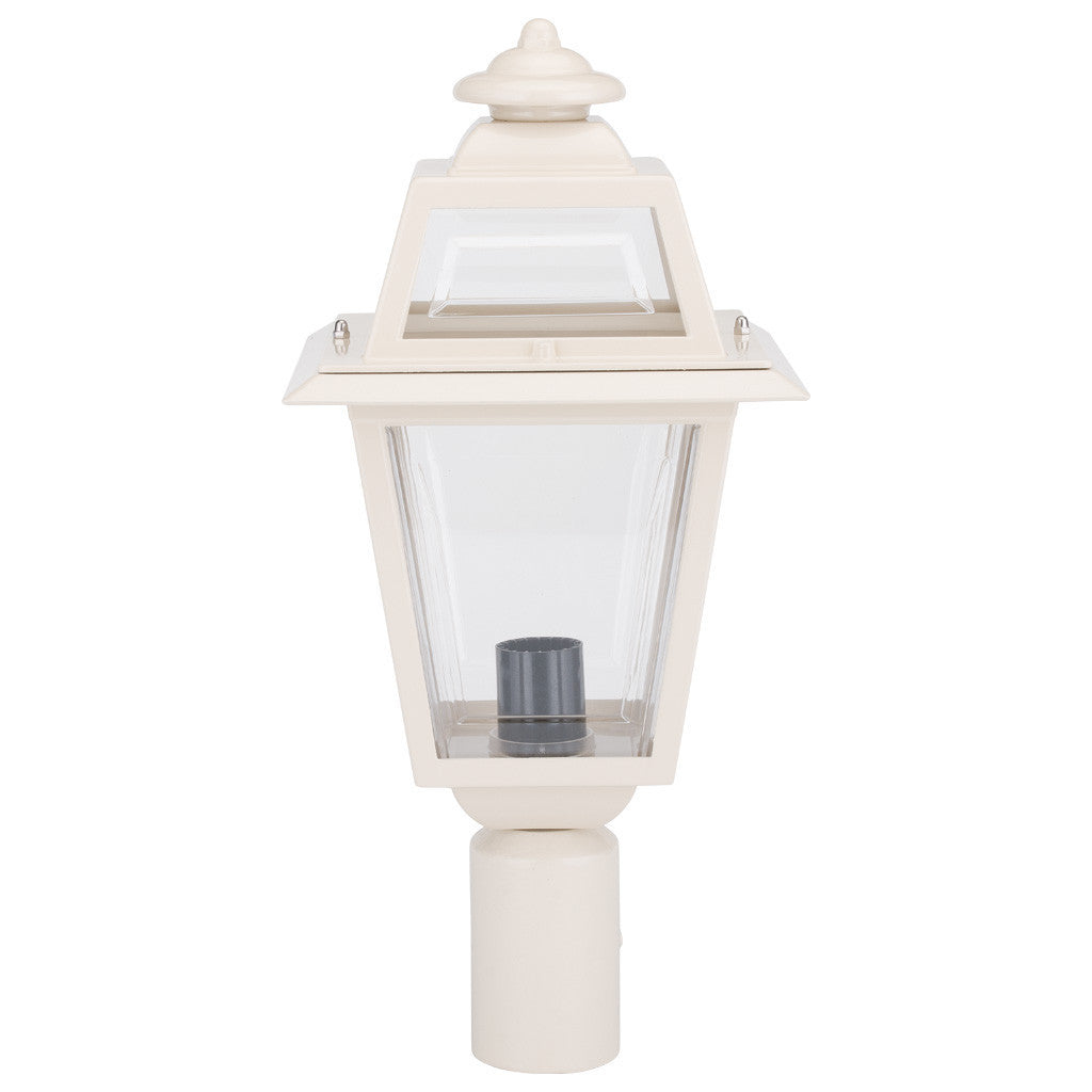 GT-289 Avignon Post Top Light - Powder Coated Finish / B22 - Beige