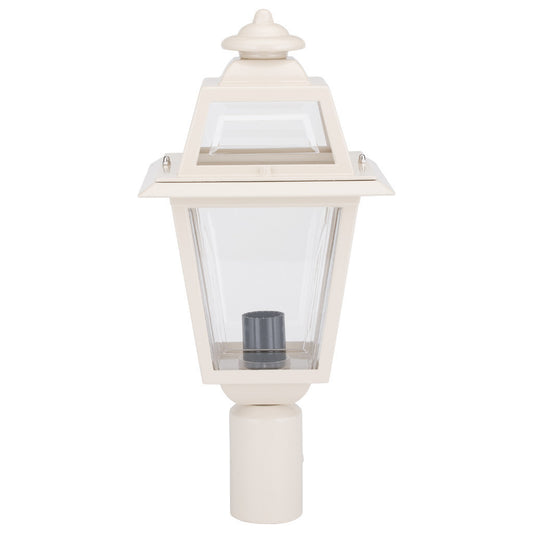 GT-289 Avignon Post Top Light - Powder Coated Finish / B22 - Beige