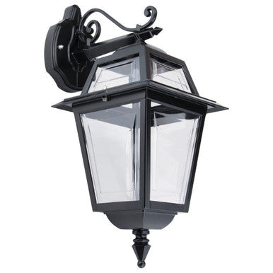 GT-272 Avignon Downward Wall Light - Powder Coated Finish / B22 - Black