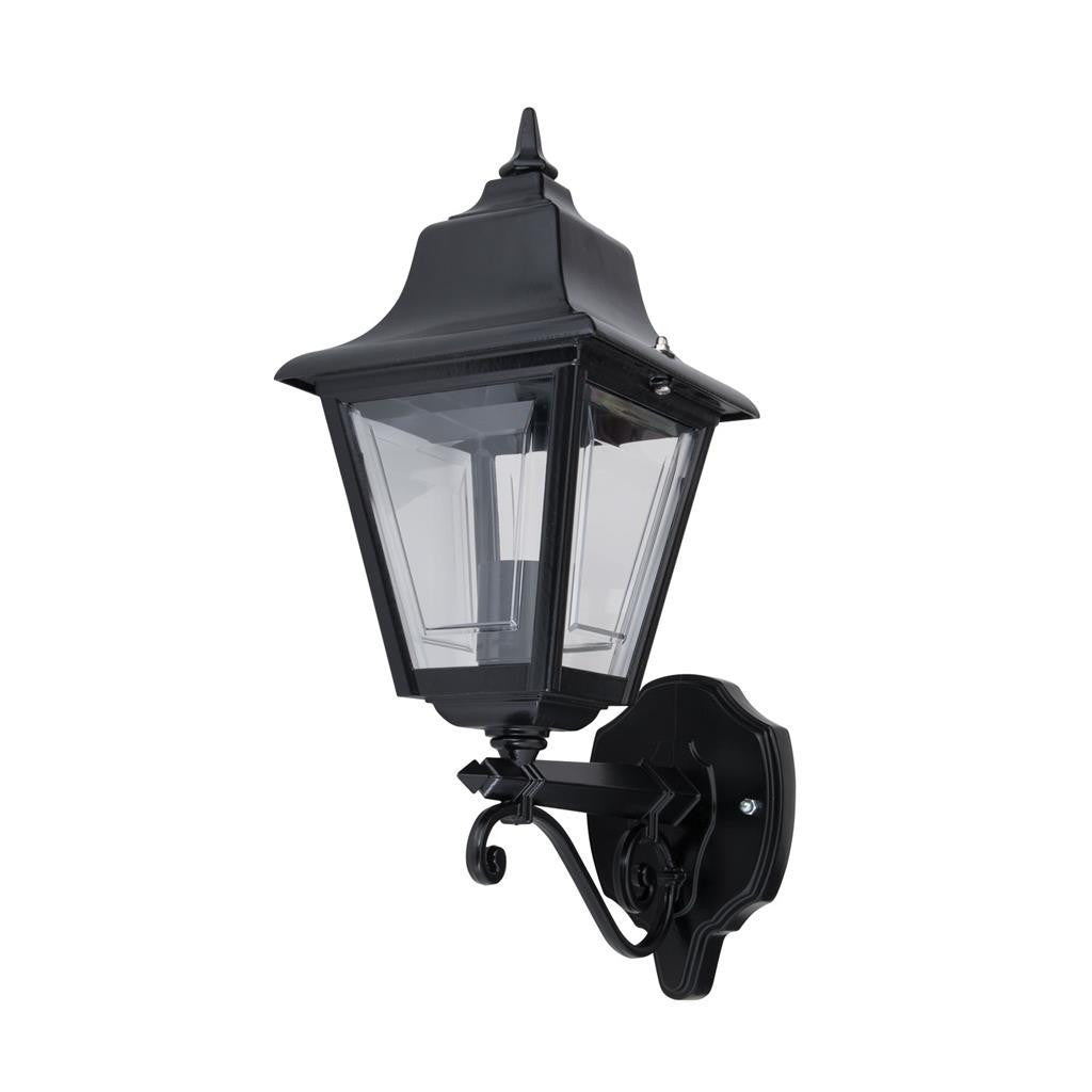GT-231 Paris Upward Wall Light - Powder Coded Finish / B22 - Black