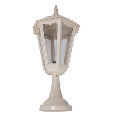 GT-163 Chester Large Pillar Mount Light - Powder Coated Finish / B22 - Beige