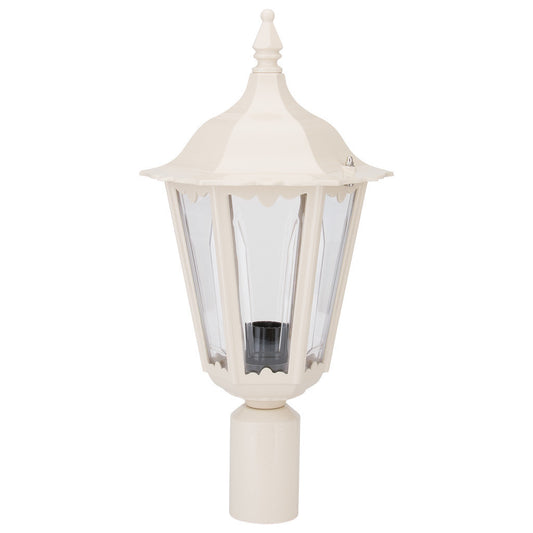 GT-149 Chester Post Top Light - Powder Coated Finish / B22 - Beige