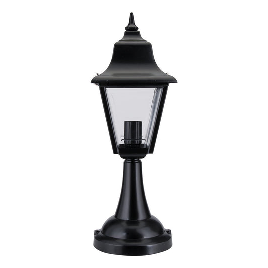 GT-233 Paris Pillar Mount Light - Powder Coated Finish / B22 - Black