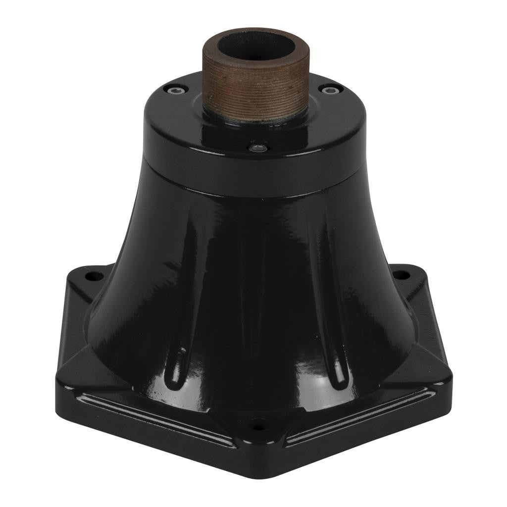 GTA-832 Post Base complete with Thread to suit Traditional Exterior Range - Black