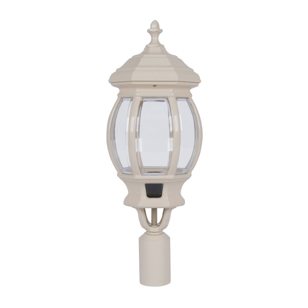 GT-696 Vienna Large Post Top Light - Powder Coated Finish / B22 - Beige