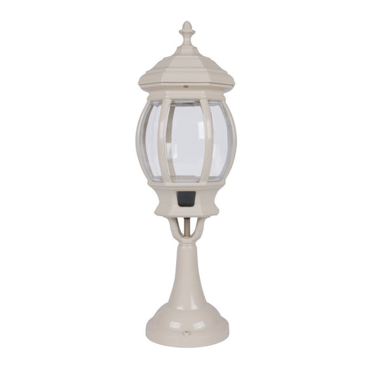GT-693 Vienna Large Pillar Mount Light - Powder Coated Finish / B22 - Beige