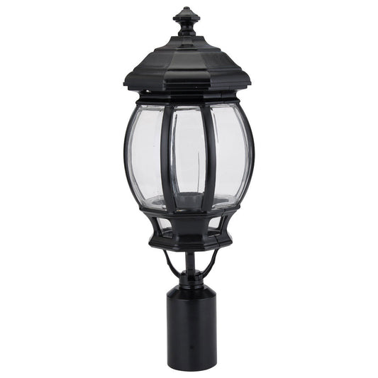 GT-689 Vienna Post Top Light - Powder Coated Finish / B22 - Black