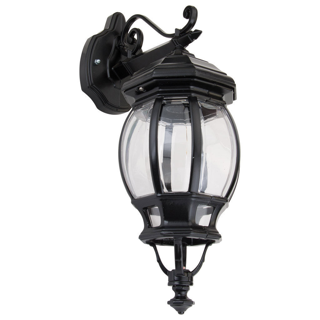 GT-672 Vienna Downward Wall Light - Powder Coated Finish / B22 - Black