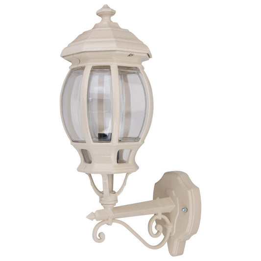 GT-671 Vienna Upward Wall Light - Powder Coated Finish / B22 - Beige