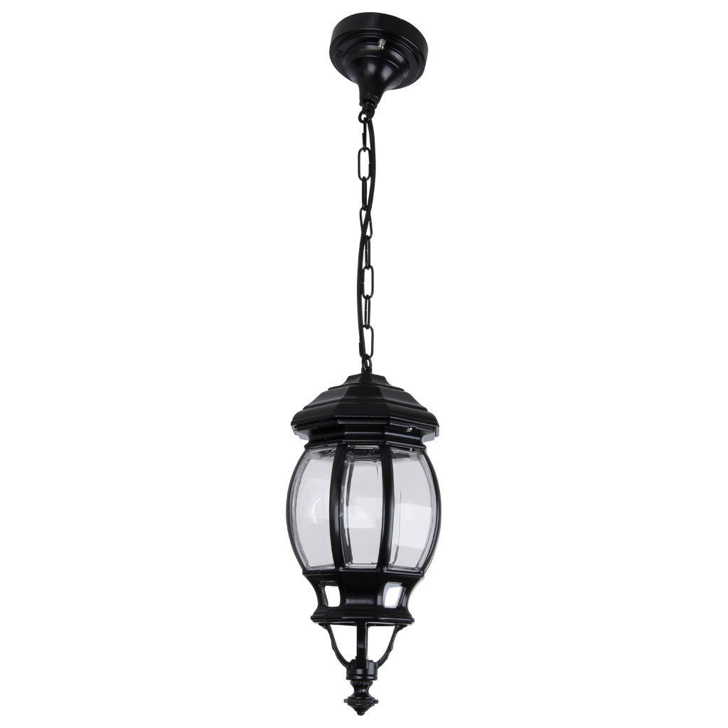 GT-670 Vienna Pendant Light - Powder Coated Finish / B22 - Black